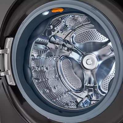 Gambar LG WashTower Mesin Cuci dan Pengering Front Loading 25/20 kg WT2520NHBA - Hitam