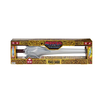 Gambar Masters Of The Universe Grayskull Power Sword - Silver