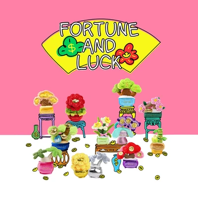 Gambar [Blind Box] Pop Sunday Boneka Plush Money Tree Blossom Fortune