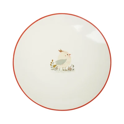 Gambar Pendopo HSI Hampers The Petok Family BB Plate Piring Saji Keramik Set 4 pcs - Mix