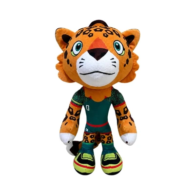 Gambar FIFA Boneka Plush Maskot Piala Dunia 2026 Zayu V11 - Hijau/Oranye