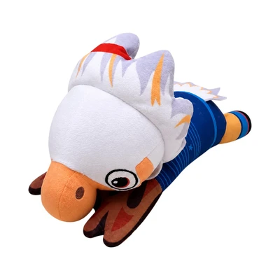 Gambar FIFA Boneka Plush Maskot Piala Dunia 2026 Clutch Lying - Biru/Putih