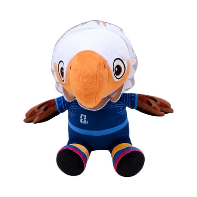 Gambar FIFA Boneka Plush Maskot Piala Dunia 2026 Clutch Sitting - Biru/Putih