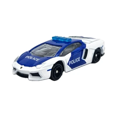 Gambar Tomica Reguler Diecast Asia Original 92 Lamborghini Aventador Police Car 1:68 - Mix