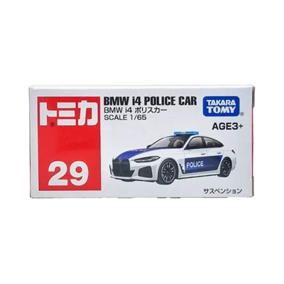 Gambar Tomica Reguler Diecast Asia Original 29 BMW i4 Police Car 1:65 - Mix