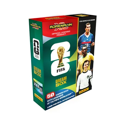 Gambar Panini Kartu FIFA World Cup 2026 Adrenalyn XL Dream Box Set 50 pcs Random