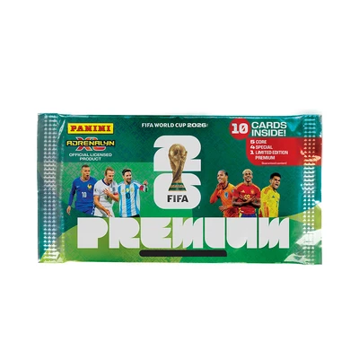 Gambar Panini Kartu FIFA World Cup 2026 Adrenalyn XL Premium Set 10 pcs Random