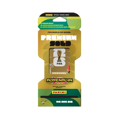 Gambar Panini Kartu FIFA World Cup 2026 Adrenalyn XL Premium Gold Eco Blister Random