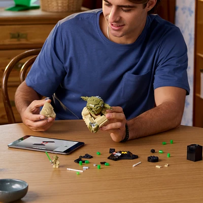 Gambar LEGO Star Wars Yoda Bust Set 399 pcs 75438 - Mix