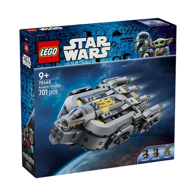 Gambar LEGO Star Wars Anzellan Starship Set 701 pcs 75445 - Abu-Abu