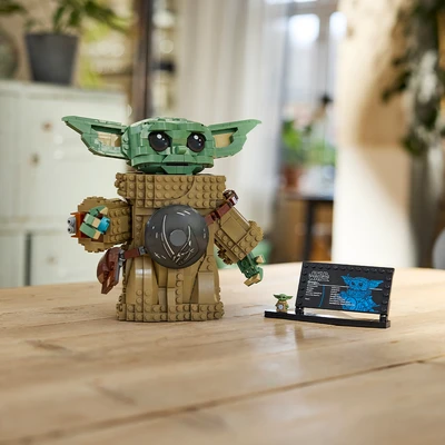 Gambar LEGO Star Wars Grogu Set 1200 pcs 75446 - Cokelat/Hijau
