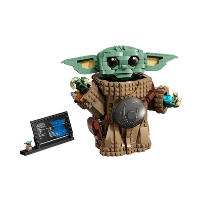 Gambar LEGO Star Wars Grogu Set 1200 pcs 75446 - Cokelat/Hijau