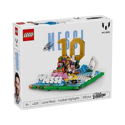 Gambar LEGO Editions Soccer Highlights Lionel Messi Set 500 pcs 43011 - Mix