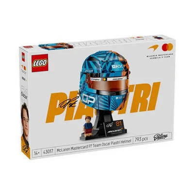 Gambar LEGO Editions McLaren Mastercard F1 Team Oscar Piastri Helmet Set 793 pcs 43017 - Mix
