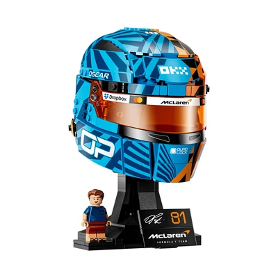 Gambar LEGO Editions McLaren Mastercard F1 Team Oscar Piastri Helmet Set 793 pcs 43017 - Mix