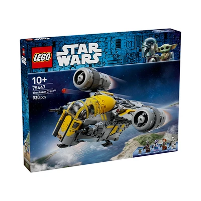 Gambar LEGO Star Wars The Razor Crest 930 pcs 75447 - Abu-Abu/Kuning