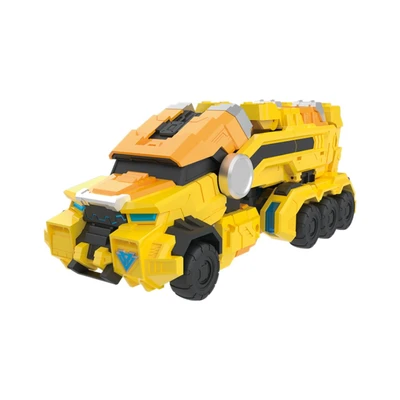 Gambar Alpha Group Quantum Heroes Dinoster Action Robot Amber Strike - Kuning