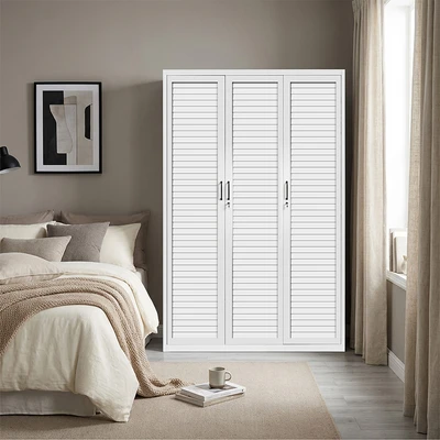 Gambar Stora Classic Lemari Pakaian 3 Pintu - Putih