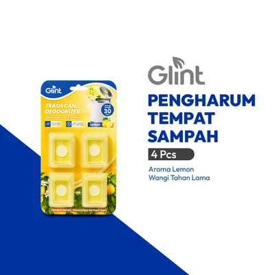 Gambar Glint Lemon Gel Pengharum Tempat Sampah Set 4 pcs - Kuning