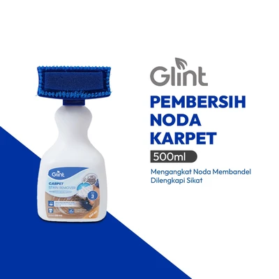 Gambar Glint Pembersih Noda Karpet Dengan Sikat 500 ml
