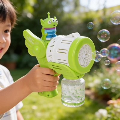 Gambar Disney Toy Story Bubble Machine Alien - Hijau/Putih