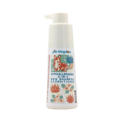 Gambar Pet Kingdom Sampo & Kondisioner Anjing 2-in-1 Hypoallergenic 500 ml