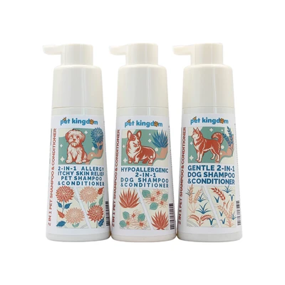 Gambar Pet Kingdom Sampo & Kondisioner Anjing 2-in-1 Hypoallergenic 500 ml