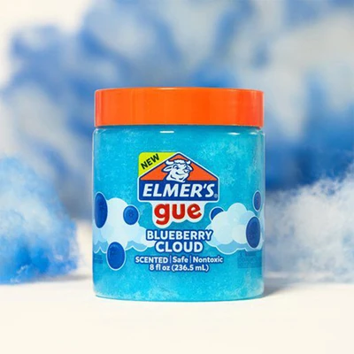 Gambar Elmers Gue Slime Blueberry Cloud 236.5 ml - Biru