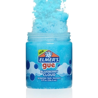 Gambar Elmers Gue Slime Blueberry Cloud 236.5 ml - Biru