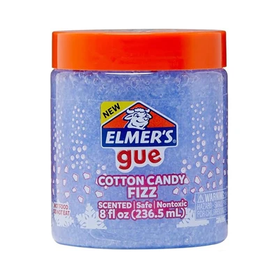 Gambar Elmers Gue Slime Cotton Candy Fizz 236.5 ml - Biru