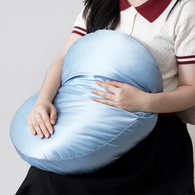 Gambar Informa Silky Huggy Bantal Sofa Polyester 40x55 cm - Biru Pastel