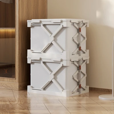 Gambar Stora Kotak Penyimpanan Vacuum Compress 54.7x41.9x37.5 cm - Putih