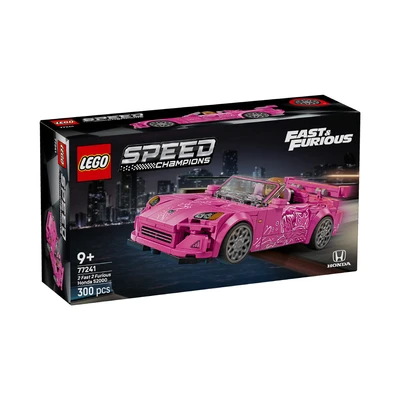 Gambar LEGO Speed Champions 2 Fast 2 Furious Honda S2000 Set 300 pcs 77241 - Pink