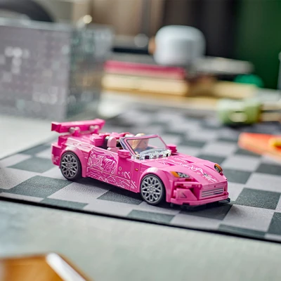 Gambar LEGO Speed Champions 2 Fast 2 Furious Honda S2000 Set 300 pcs 77241 - Pink
