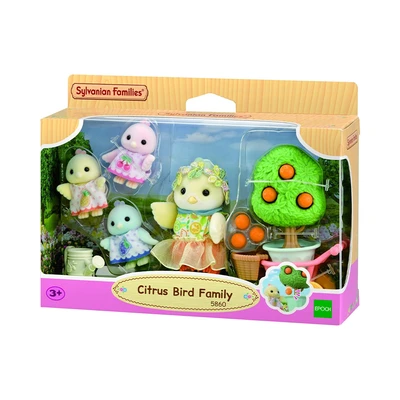 Gambar Sylvanian Families Set Boneka Citrus Bird Family 5860 - Mix