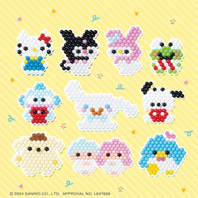 Gambar Aqua Beads Set Sanrio All In One Character 35077 - Mix
