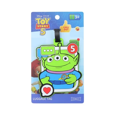 Gambar Disney Toy Story Label Koper Alien - Hijau