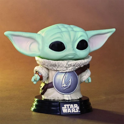 Gambar Funko Pop Figure Star Wars Grogu Crest Bobblehead 90447 - Mix