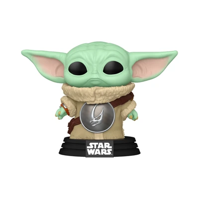 Gambar Funko Pop Figure Star Wars Grogu Crest Bobblehead 90447 - Mix