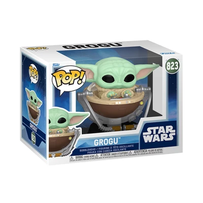 Gambar Funko Pop Figure Star Wars Grogu In Pram Bobblehead 90451 - Mix