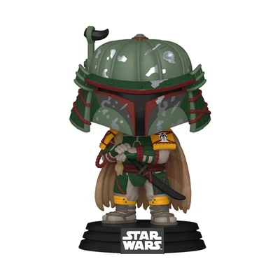 Gambar Funko Pop Figure Star Wars Impressions Boba Fett Bobblehead 90295 - Hijau