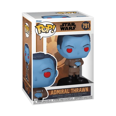 Gambar Funko Pop Figure Star Wars Admiral Thrawn Bobblehead 86591 - Biru/cokelat