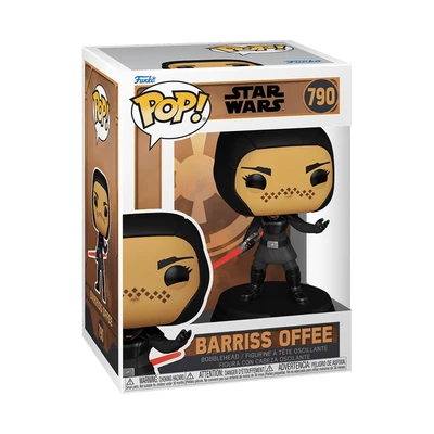Gambar Funko Pop Figure Star Wars Barriss Offee Bobblehead 86590 - Hitam/cokelat