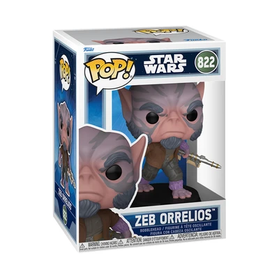 Gambar Funko Pop Figure Star Wars Zeb Orrelios Bobblehead & Bo-rifle 90450 - Mix