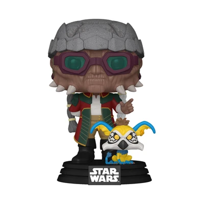 Gambar Funko Pop Figure Star Wars The Clone Wars Hondo Bobblehead & Pikk 86928 - Mix