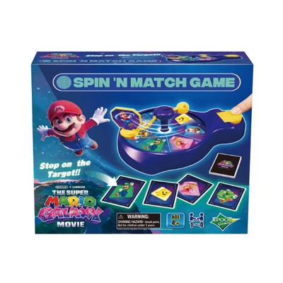 Gambar Epoch Playset The Super Mario Galaxy Movie Spin N Match Game - Mix