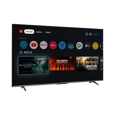 Gambar Polytron 65 Inch LED 4K Google TV PLD65UG5059 - Hitam