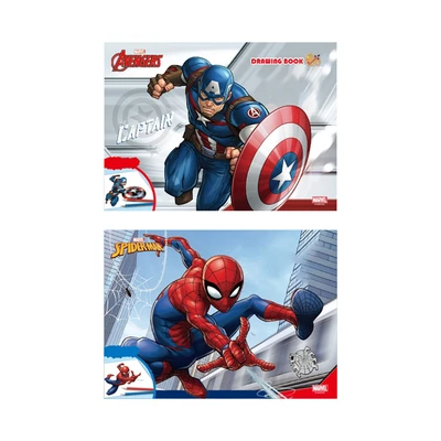 Gambar Disney Buku Gambar Marvel Avengers A4 Random