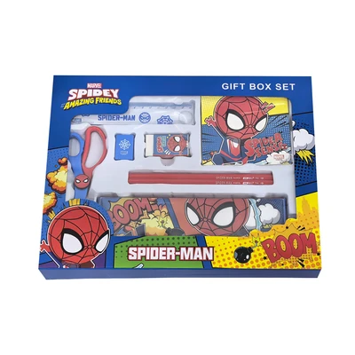 Gambar Disney Gift Box Set Alat Tulis & Tempat Pensil Spidey Amazing Friends - Mix