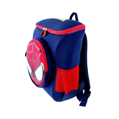 Gambar Disney Tas Ransel Anak Spider-Man Round Face - Biru Tua/Merah